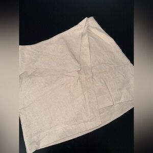 Perca Cotton-Linen blend Layered Style Mini skirt Size Medium EUC